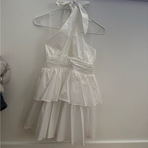 Oliviaceous white mini dress size medium